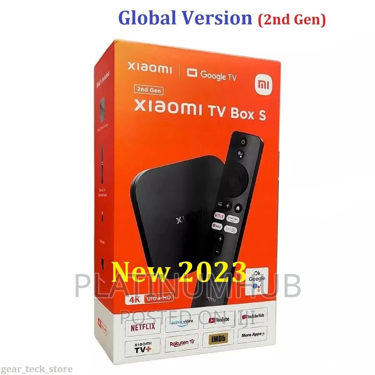 Xiaomi Tv Box S Google Tv Y7