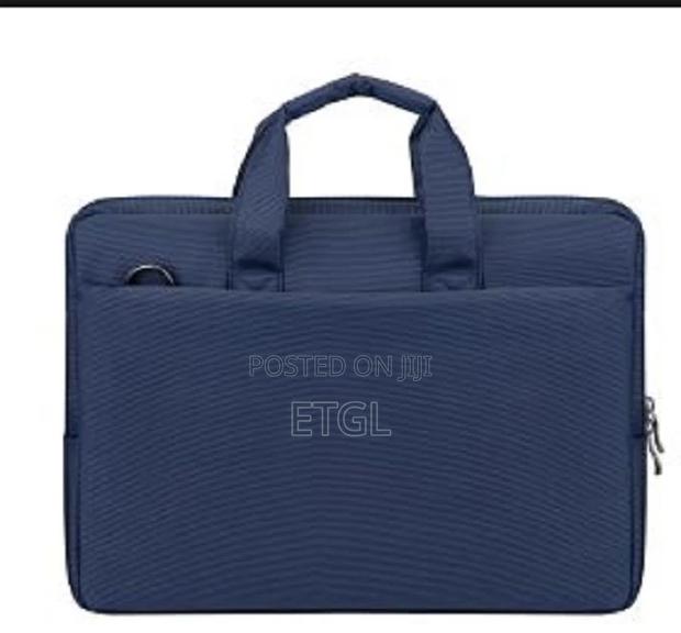 Navy Blue Laptop Bag - main view