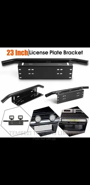 License Plates Bracket 23"