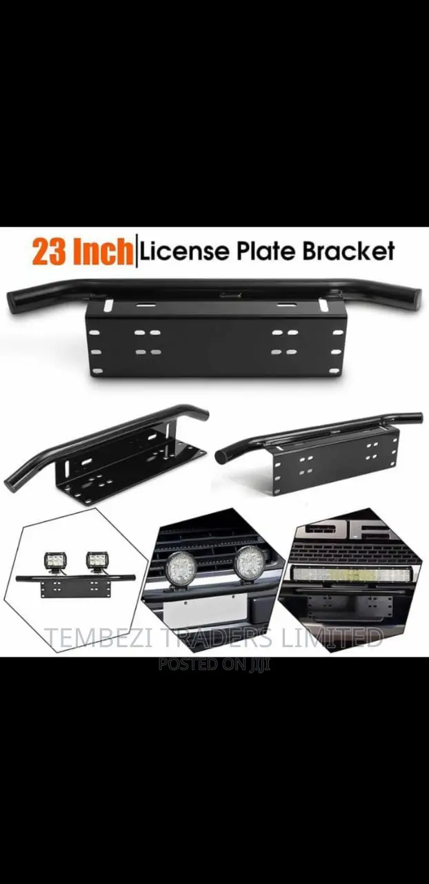 License Plates Bracket 23"