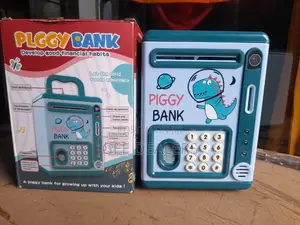 Kids Safe Bank With Fingerprint Lock