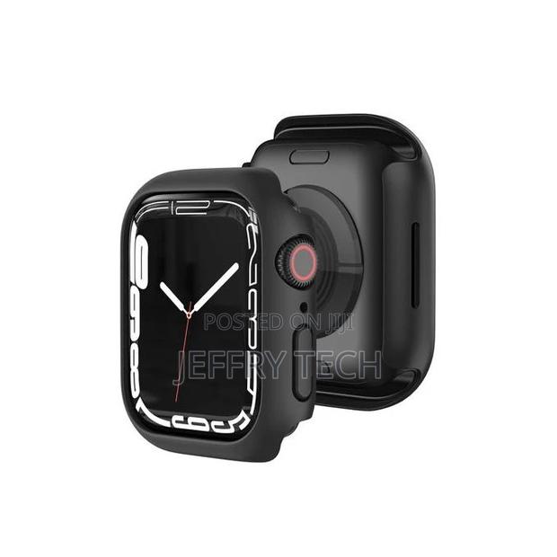TPU Protective Case for Apple Watch Series 7 45mm(Black) - thumbnail 2