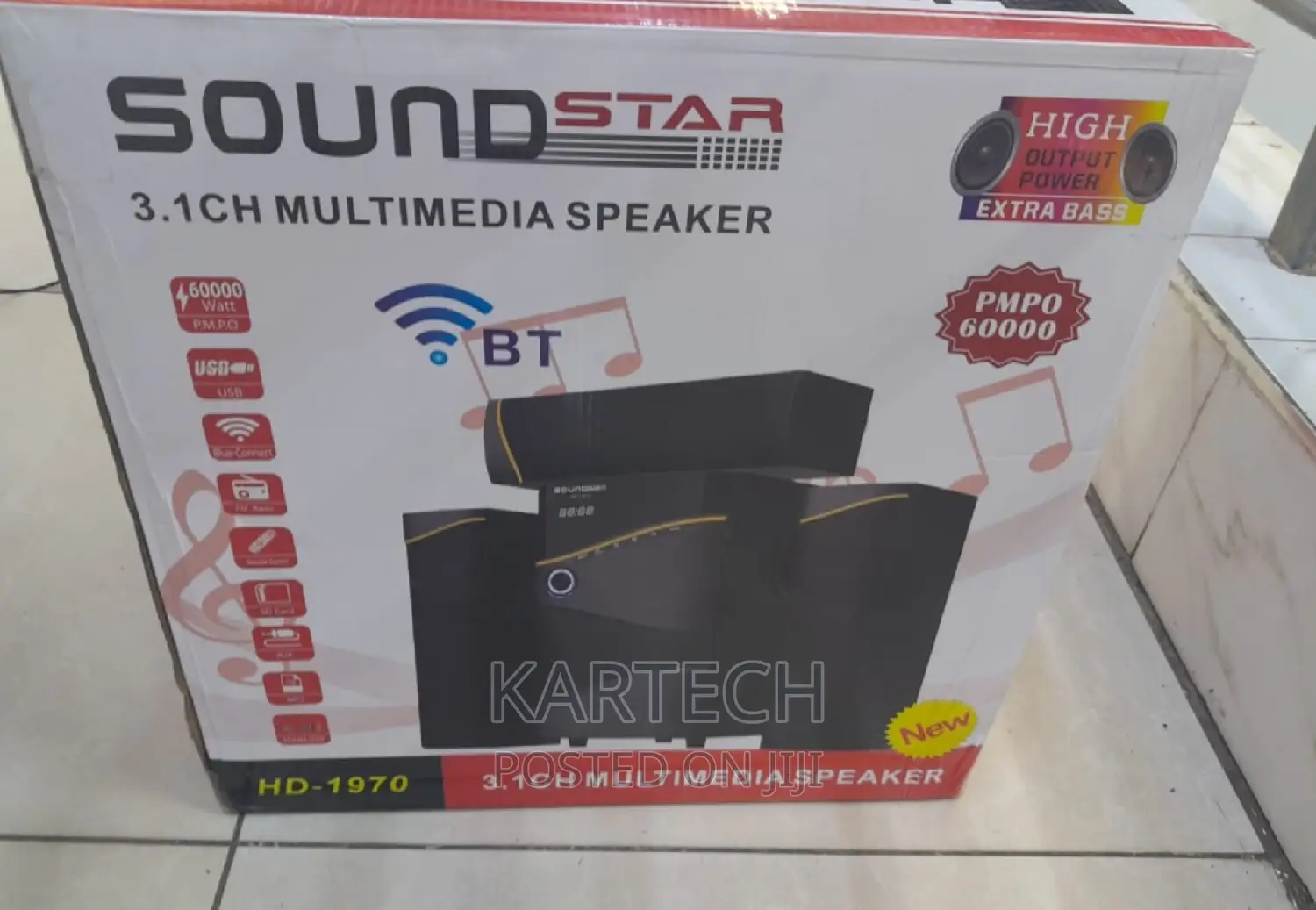 Soundstar High Extra Bass Sound System HD1970