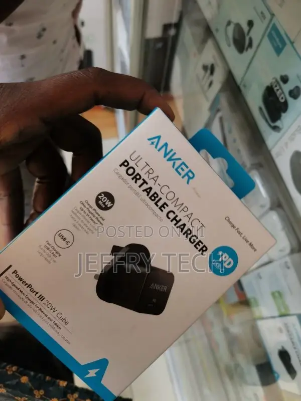 Anker Powerport III 20W Cube Ultra-Compact Portable Charger