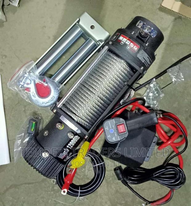Electric Car Winch 12000lbs Etc
