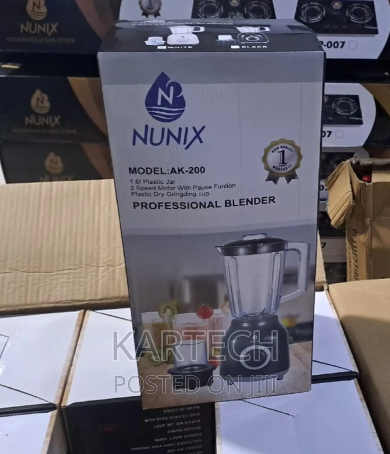 Nunix Professional Blender 1.5litres - AK-200