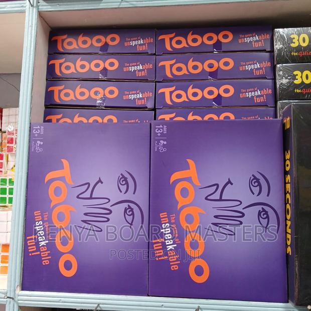 Taboo ,Taboo/Taboo,Taboo Un Unspeakable Game. - main view