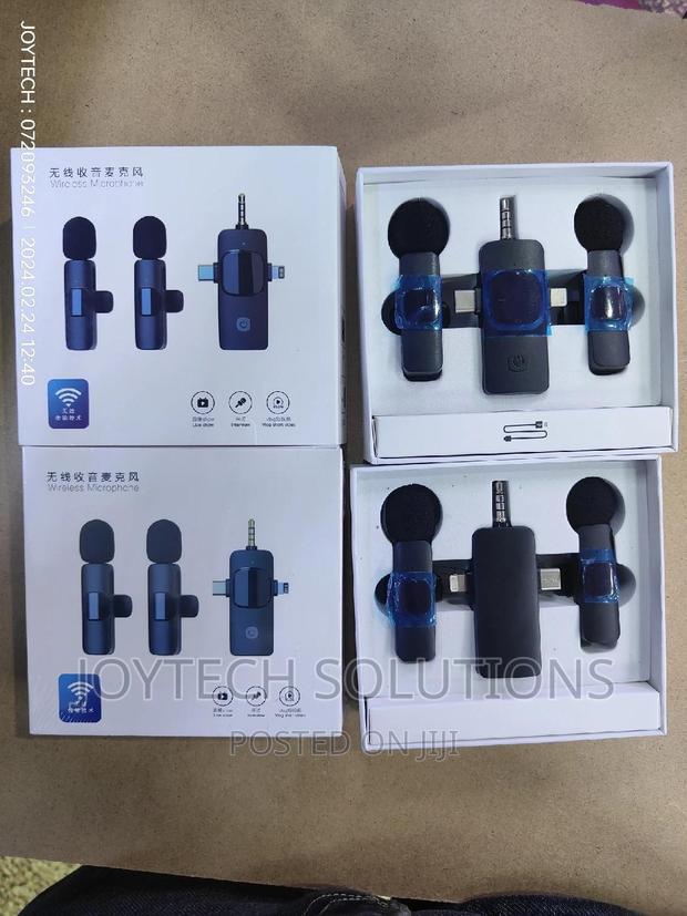 iPhone Wireless Lapel Microphone.Also Type C, Android,Camera - main view