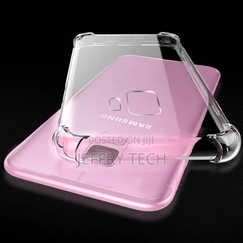 Clear Soft Tpu Case With 4 Corners Samsung GALAXY S9+ / S9 P
