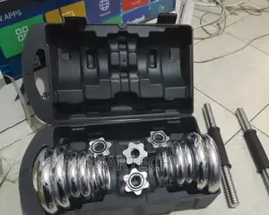 20kgs Chrome Adjustable Dumbbells