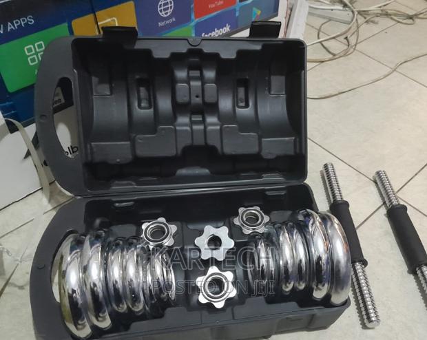 20kgs Chrome Adjustable Dumbbells
