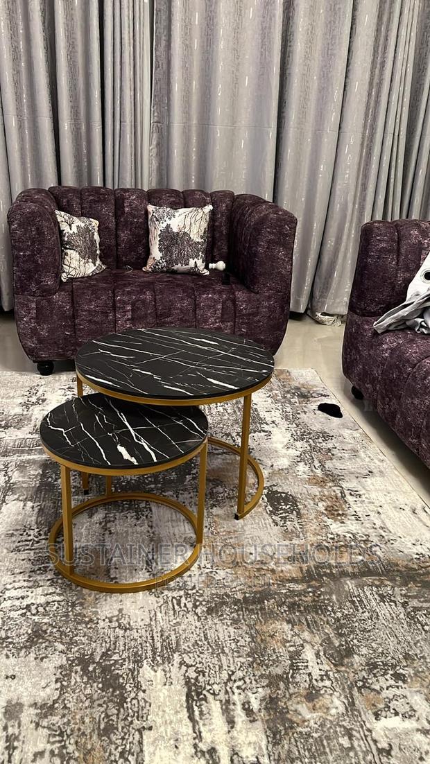 *Nesting Coffee Table Marble Effect (MDF)*