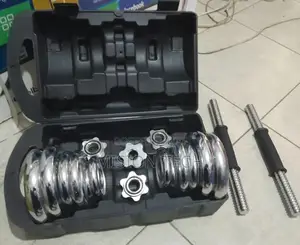 Chromed 50kg Dambbel