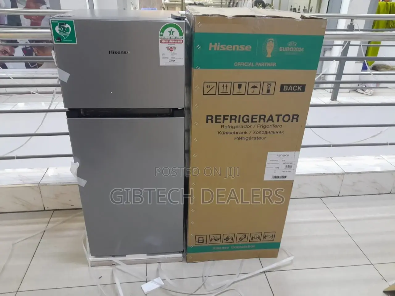 120ltrs Hisense Double Door Refrigerator**