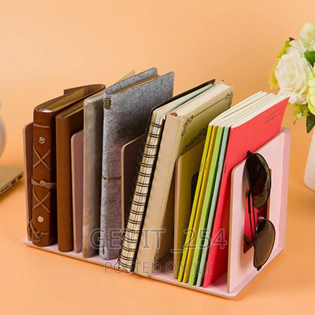 Bookshelf . Black, White,Brown