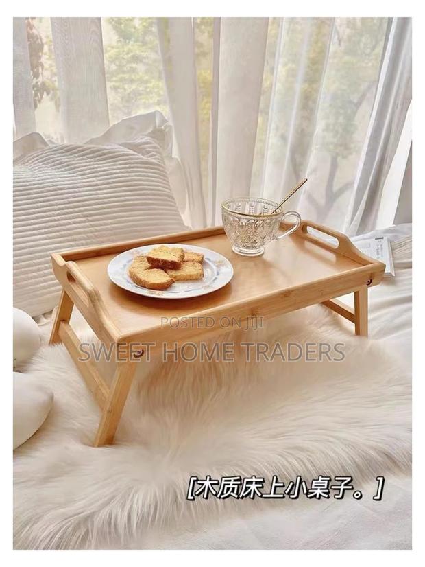 *Foldable Bamboo Bed Tray* - thumbnail 2