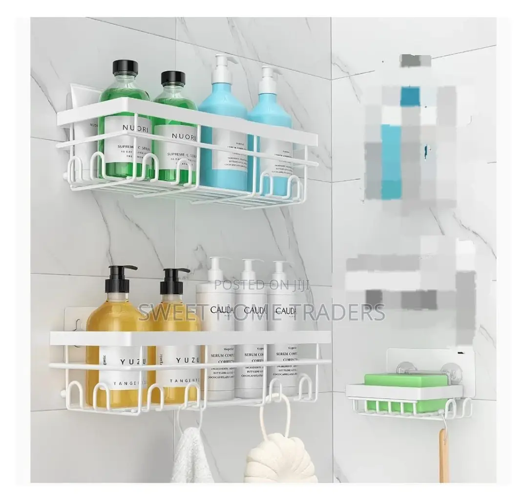 *3pcs Set Shower Caddy Shelf/Bathroom Organizer*