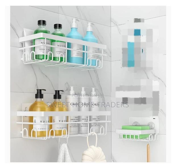 *3pcs Set Shower Caddy Shelf/Bathroom Organizer*