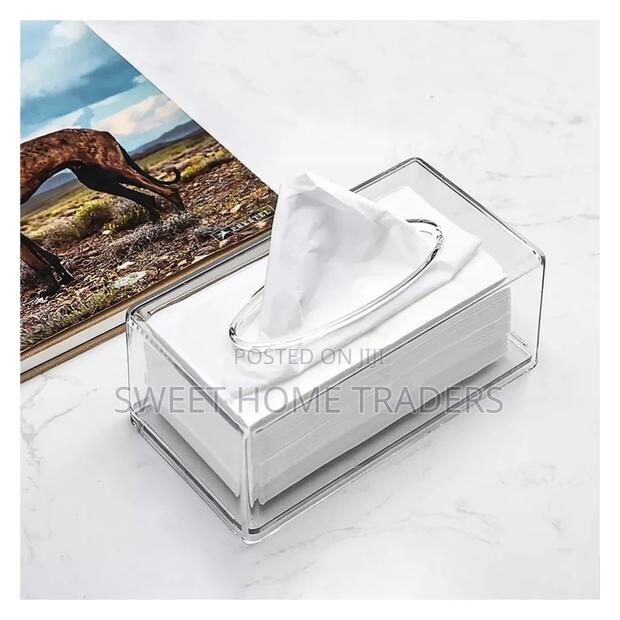 Transparent Acrylic Serviette - main view