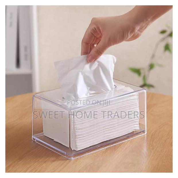Transparent Acrylic Serviette 