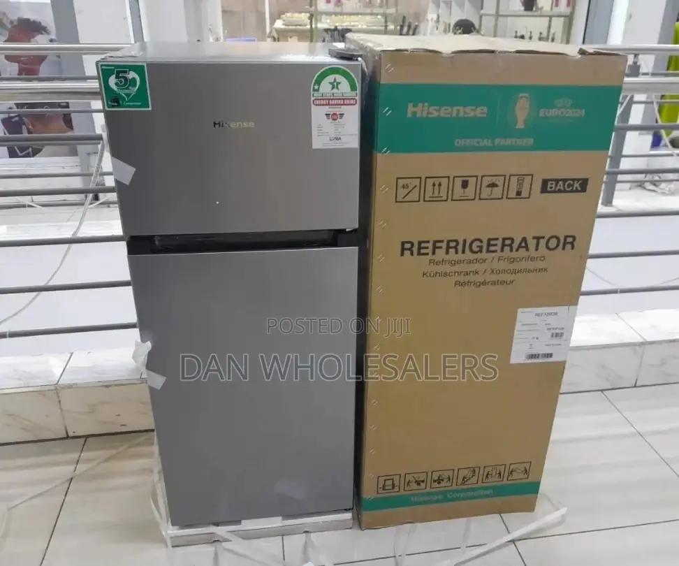 Hisense 120litres Double Door Refrigerator Top Mount Freezer