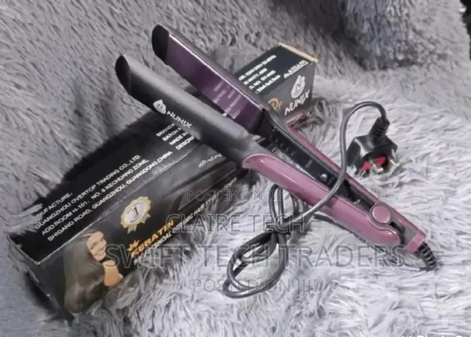 Nunix Professional Hair Straightener Ceramic Flat Iron Nunix
