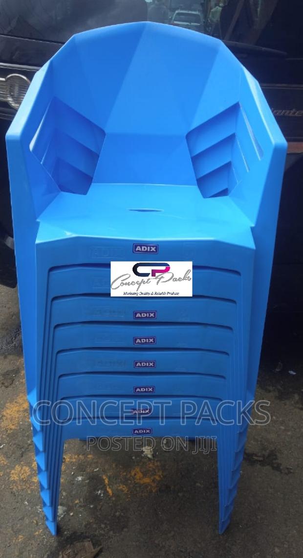 Blue Diamond Plastic Chairs. - main view