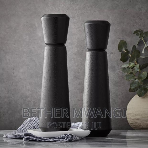 11 -Inch(28cm) Acacia Wood Grinder Set of 2 - thumbnail 2