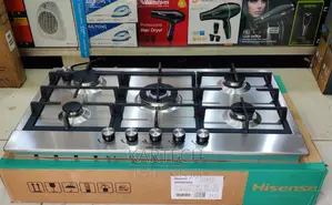 Hisense Built-in Hob 5 Burner, 1wok Burner.
