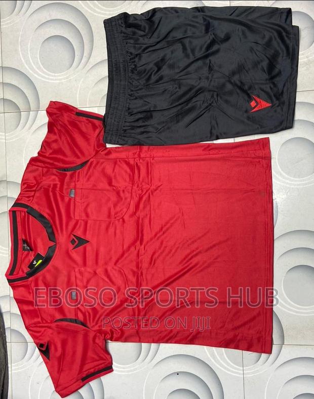 Red Imported Referee Jerseys - thumbnail 3