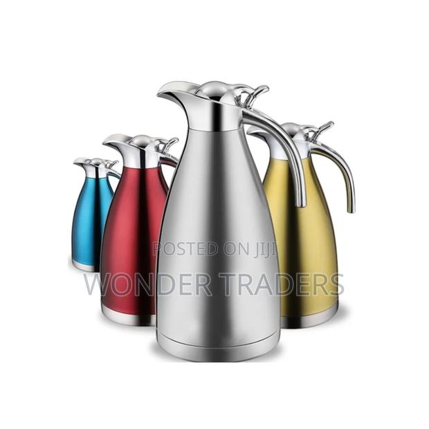 Heat Stable Flask Peacock Colour - main view