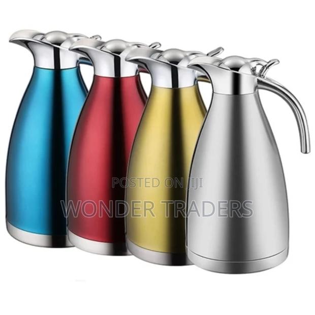 Stable Flask Peacock Colour - main view