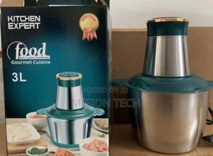 3 Pin Plug Metallic Meat Chopper - thumbnail 2