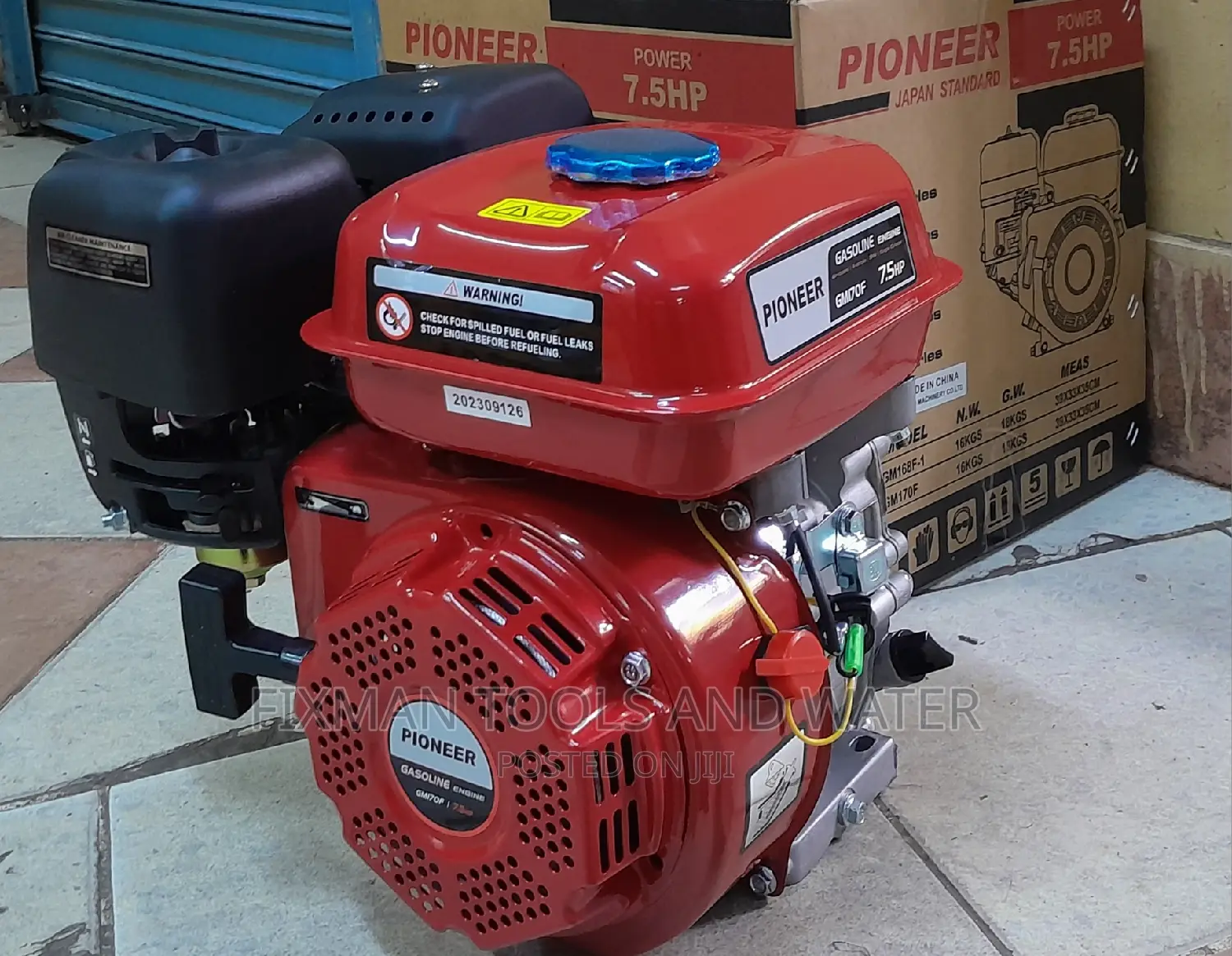 Powerful Gasoline Engine 7.5 Hp Pioneer