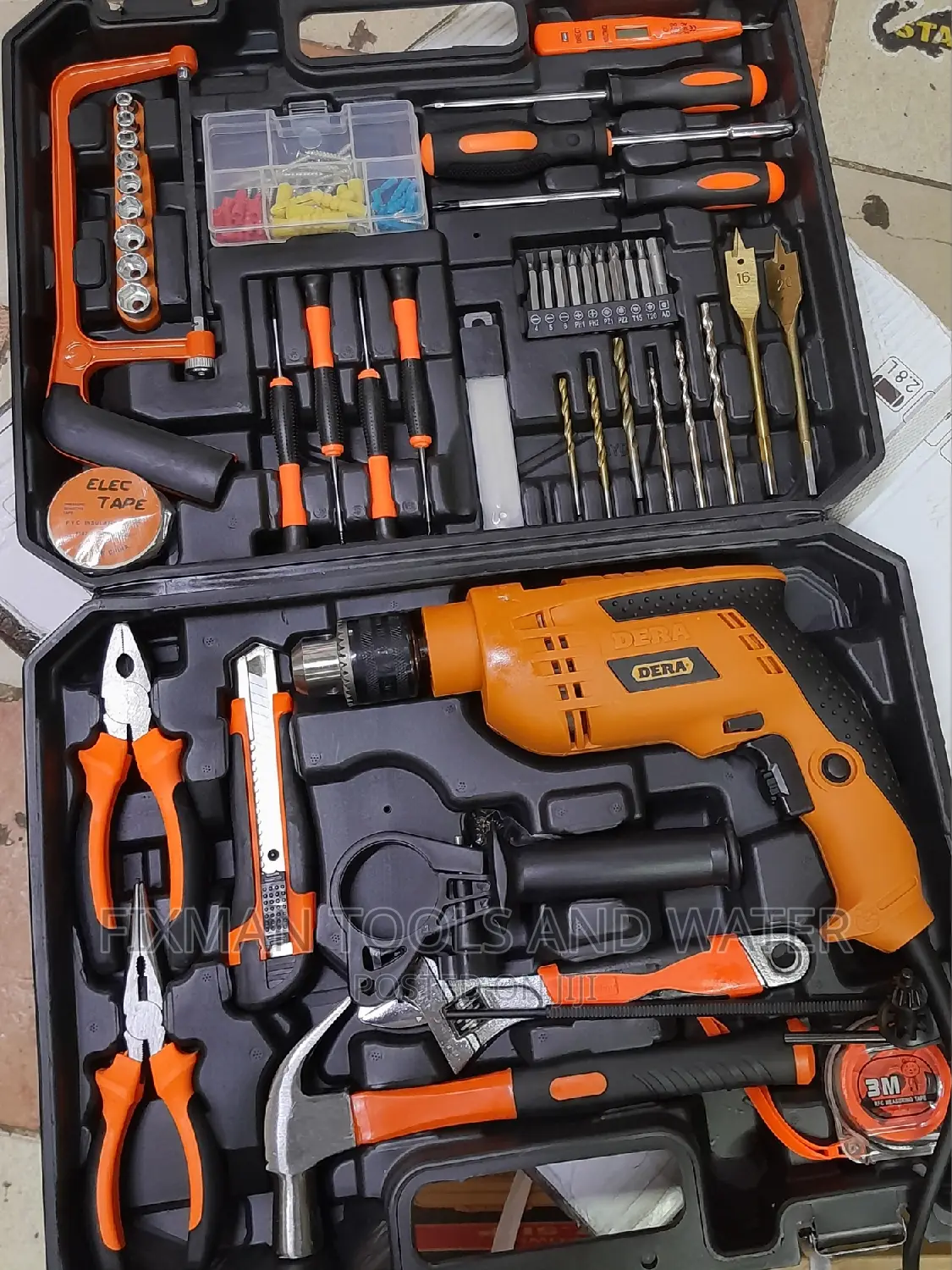 Drill Set With Hammer 850 W