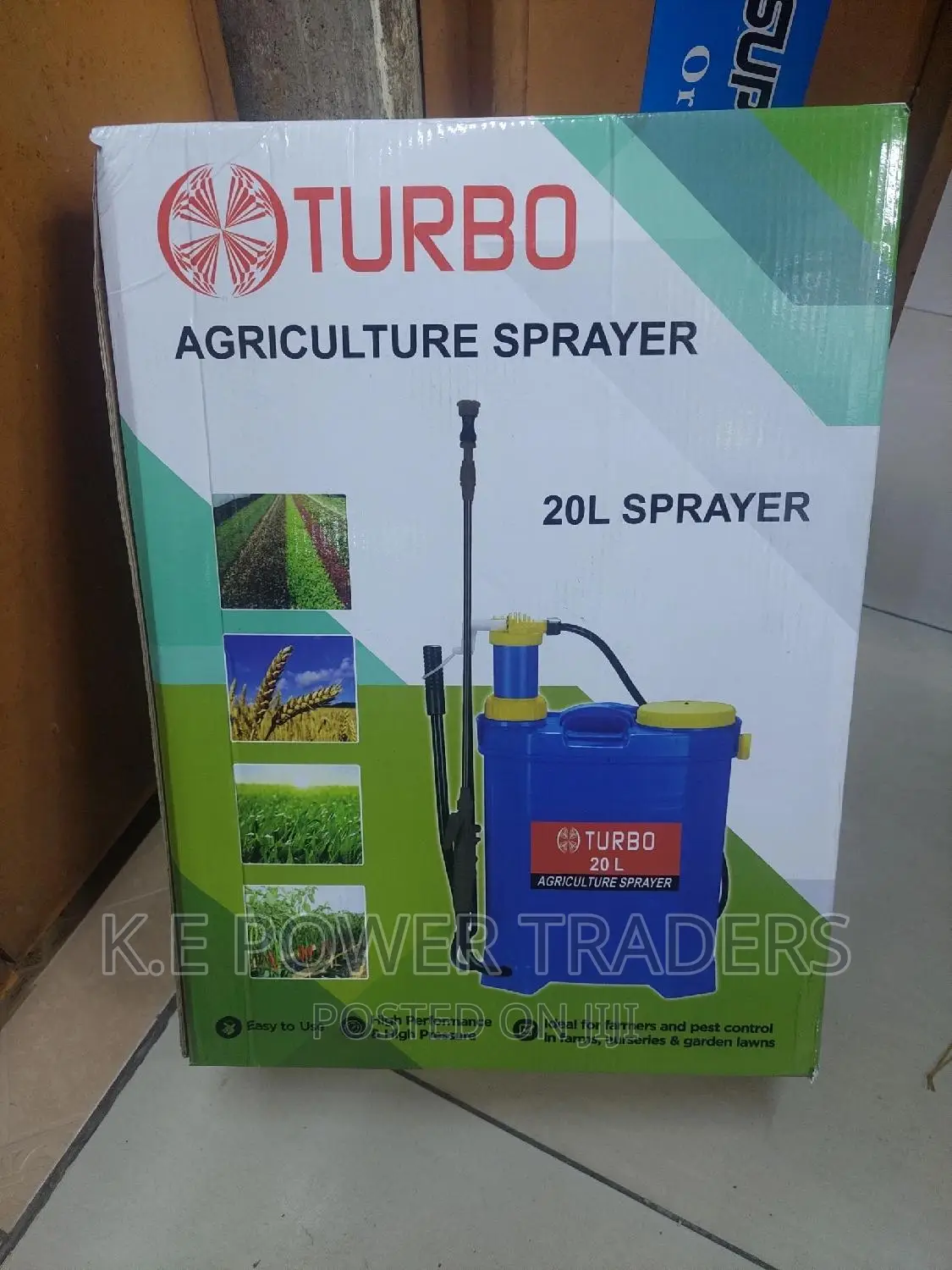 20 Litre Turbo Agricultural Knapsack Sprayer
