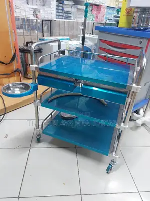 Dressing Trolley 3 Levers With 2 Drawers.