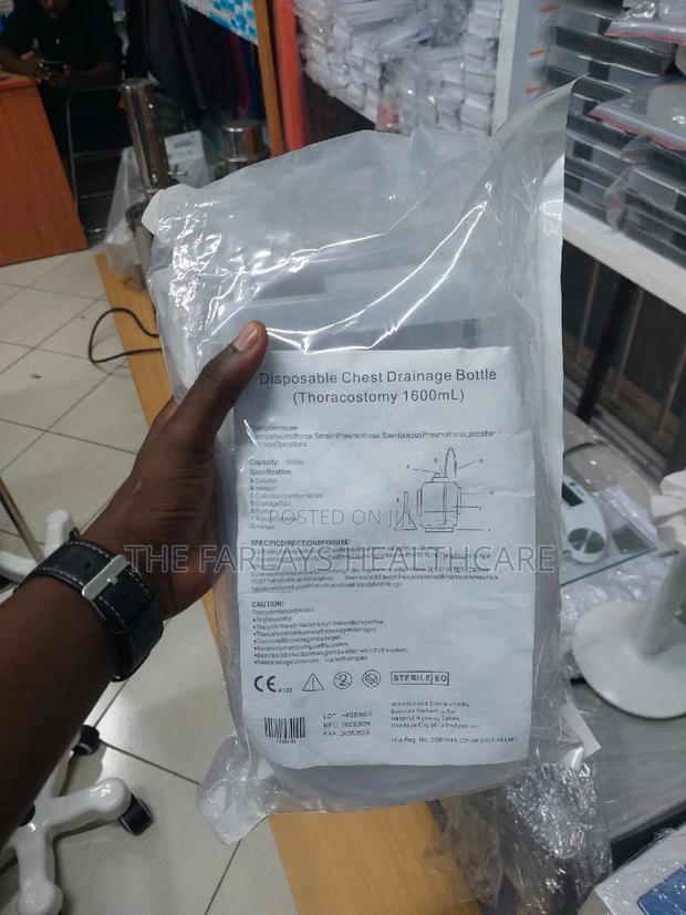 Chest Drainage Bottle / Thoracostomy 1600ml - main view