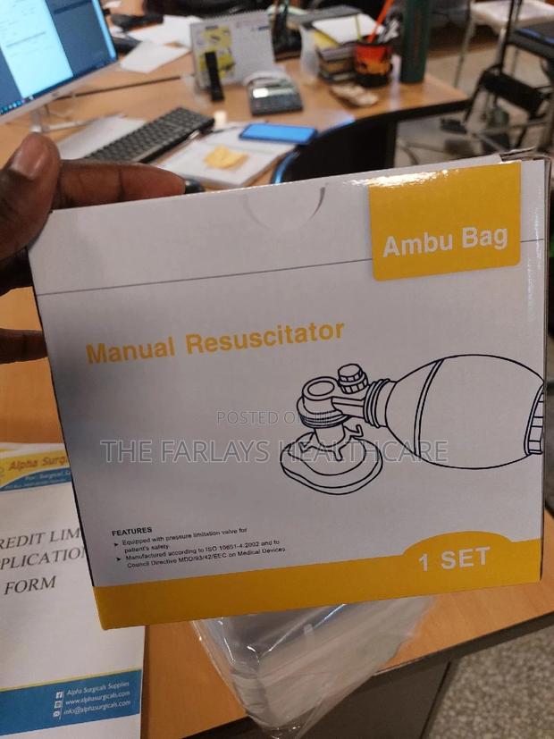 Ambu Bag Infant - 100% Silicone - main view