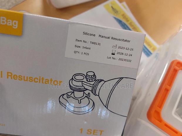 Ambu Bag Infant - 100% Silicone - thumbnail 2