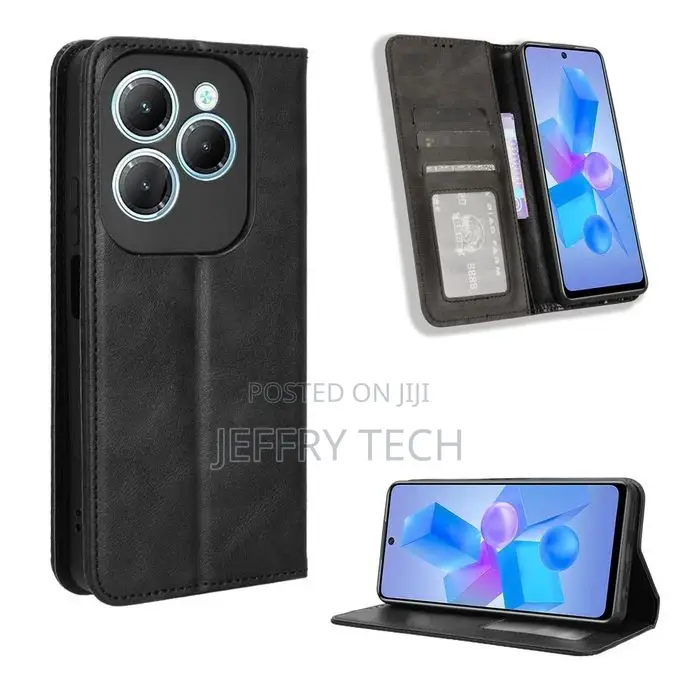 Infinix Hot 40 4G Wallet Case Best Stand Case Lux