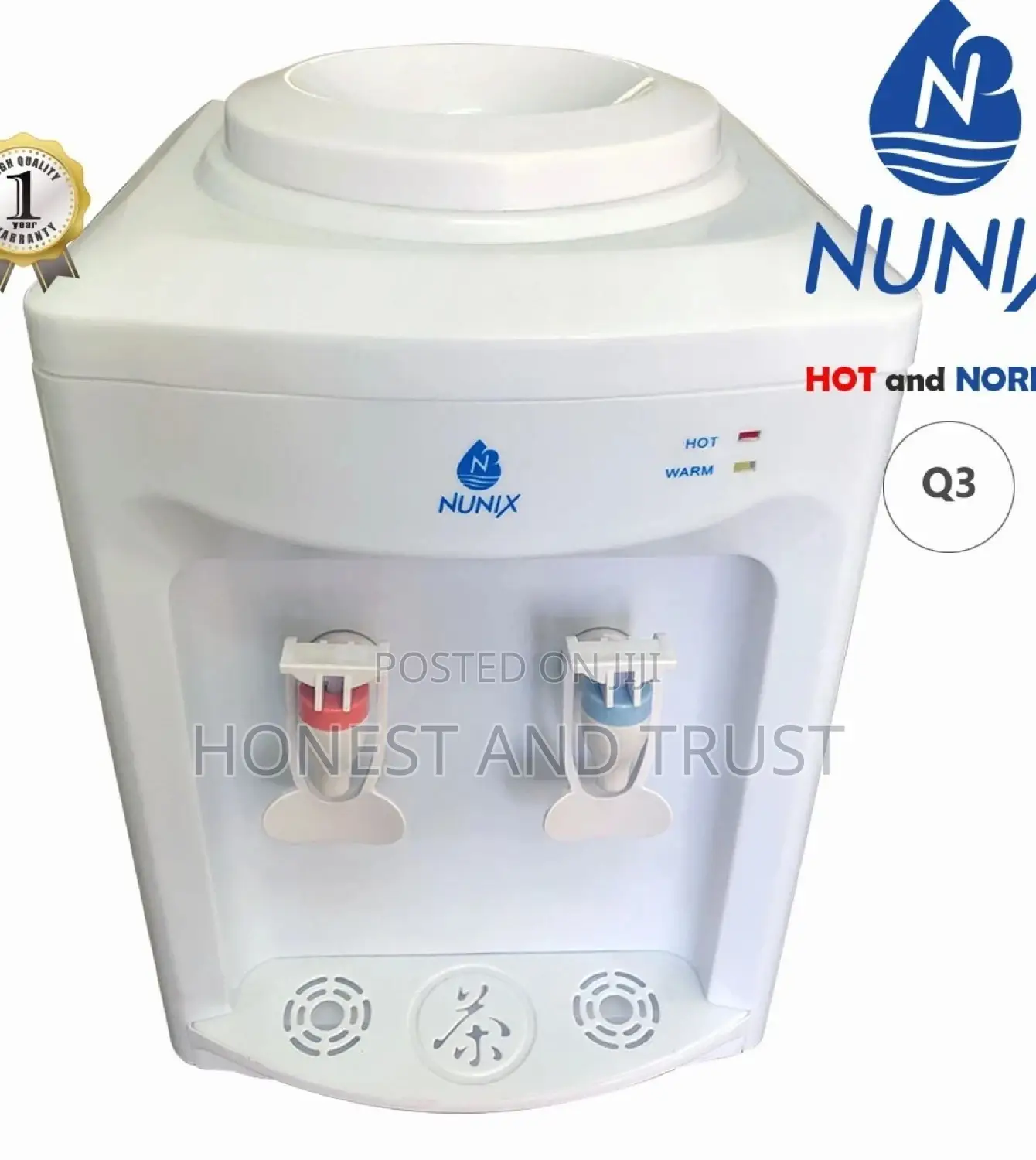 Nunix Hot and Normal Table Top Dispenser