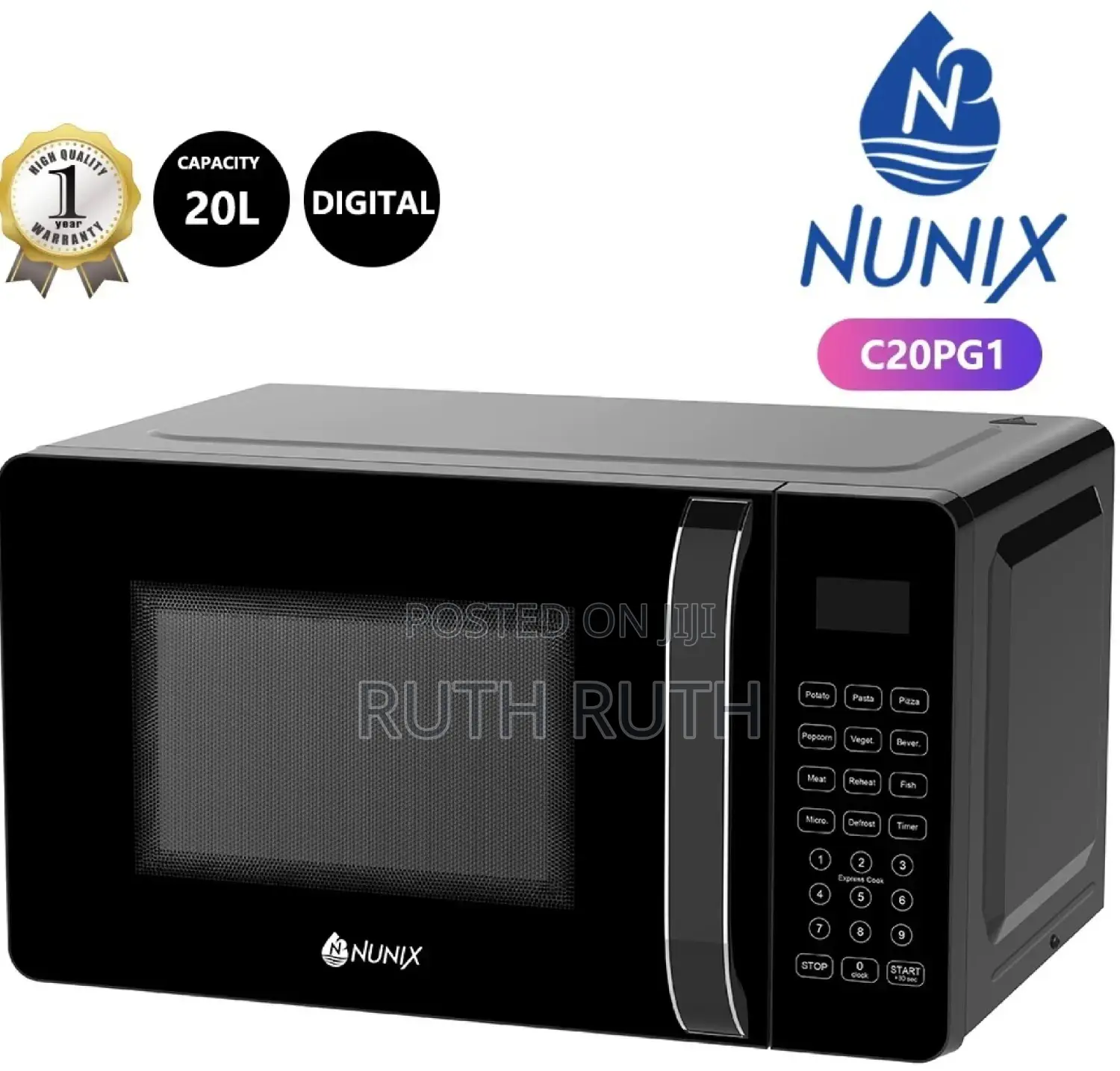 Nunix Digital Microwave