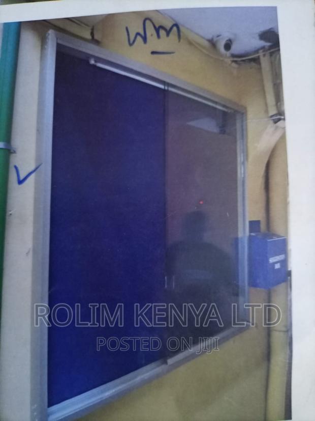 Glass Sliding Pinboard 1.5m By 1.2m Wall Mount - main view