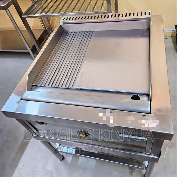 Stainless Steel Commercial Gas Griddle/Hote Plate 