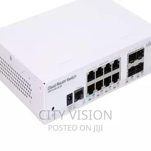 Mikrotik CRS112 Gigabit Ethernet Smart Switch!! 4× SFP ✓°^ - thumbnail 2