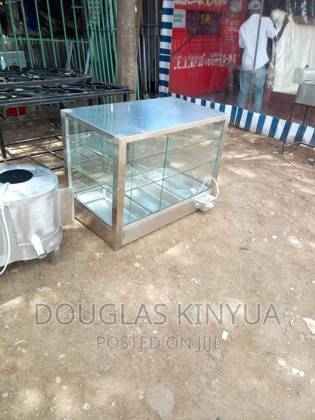 Chips Warmer Display (Stainless Steel). - main view