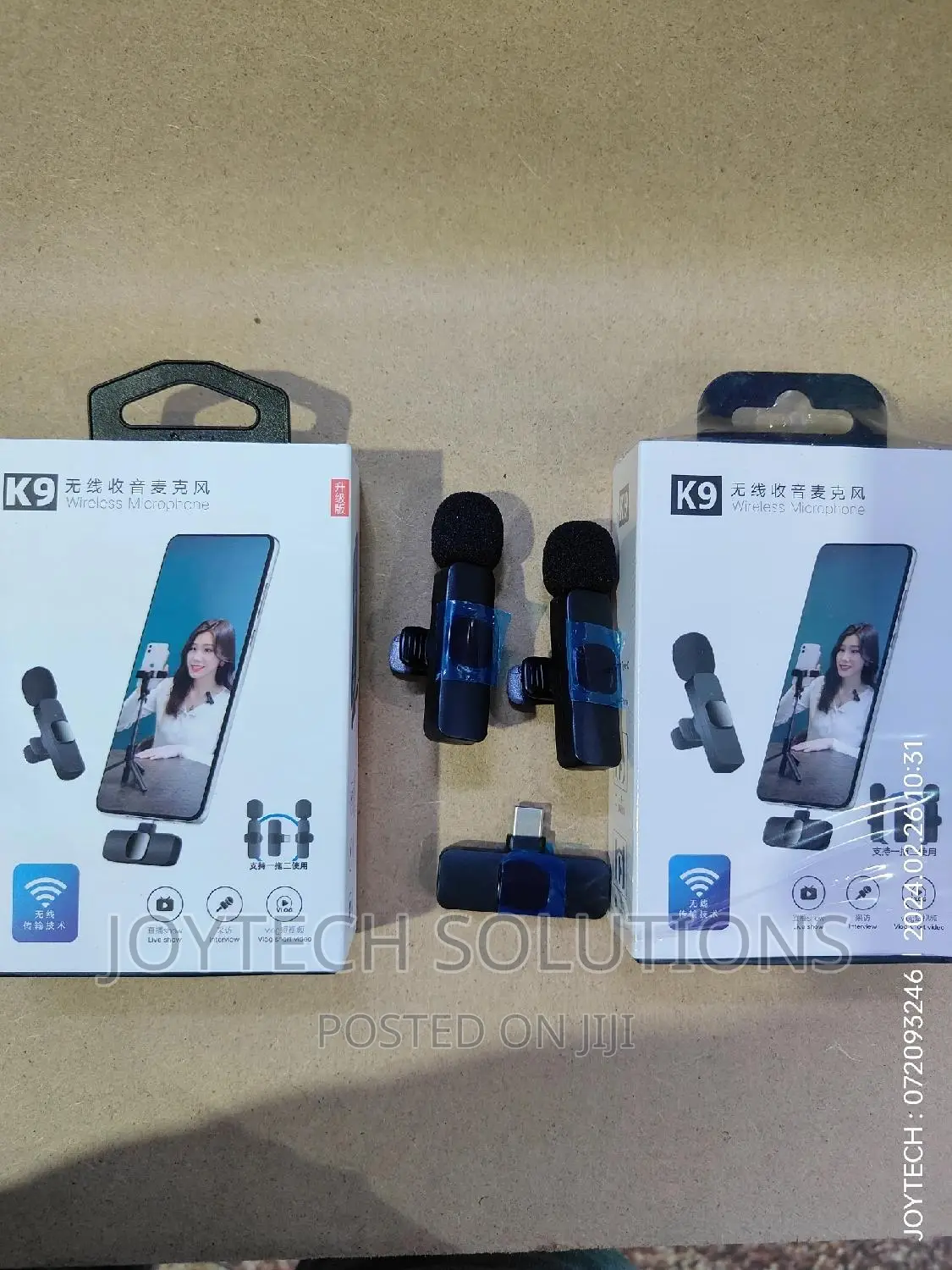 Wireless Lavalier Microphones for Multiple With Usb-C