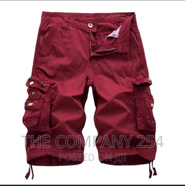 Designer Classic Latest Quality Mens Cargo Shorts - thumbnail 3