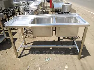 Commercial Sink (Ss Double Bowl Sink).